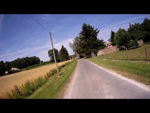 Route entre Blandy et Champeaux