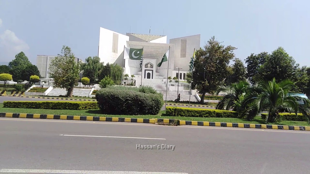 Parliament and Supreme Court of Pakistan Outside Views || Vlog || Hassan's Diary