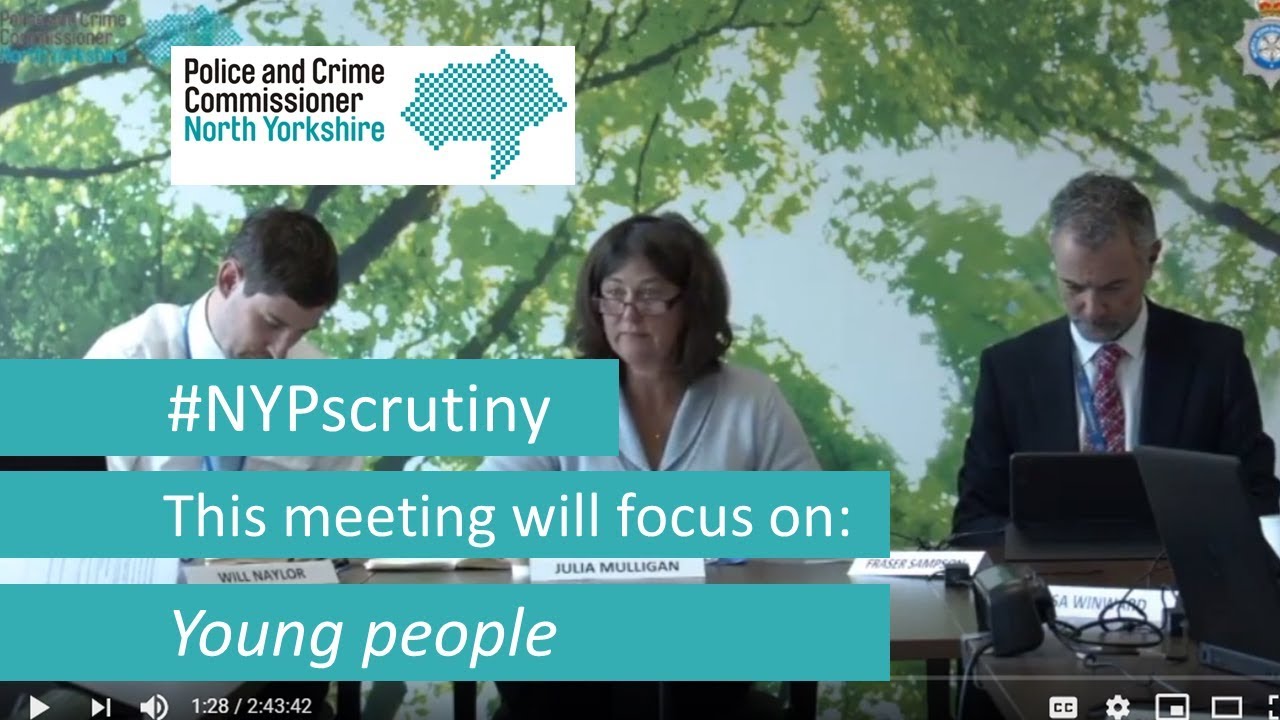 Public accountability meeting – 23 October 2018 – Young people