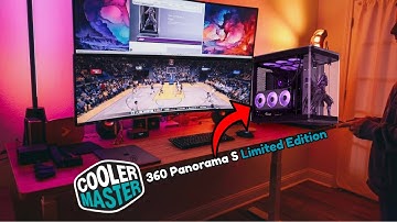 EPIC Desk Setup: Featuring CoolerMaster 360 Panorama S Limited Edition