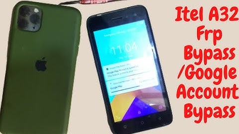 Itel A32 Frp Bypass | Google account bypass