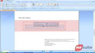 PDF Suite HowTo: Edit PDF Files screenshot 2