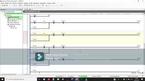 Codesys/FluidSIM _ Secuencia 6 pasos
