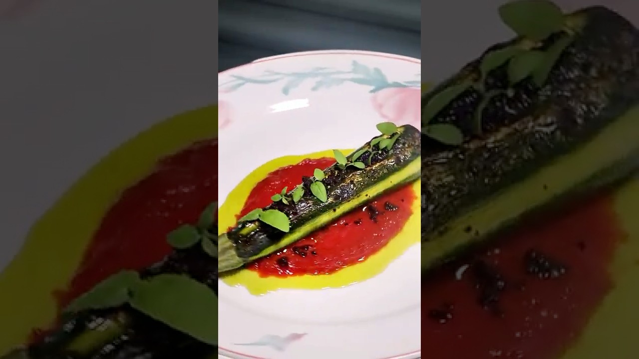 Keçi Peynirli Kabak Dolma/Traditional Turkish Food