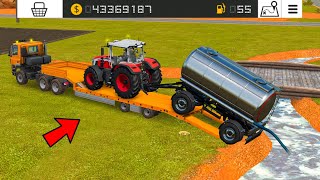 New Milk & Water Tank Delivered In Fs18 | Fs18 Multiplayer Gameplay | Timelapse |