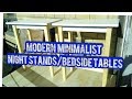 DIY modern night stands/ bedside tables DIY modern night stands/ bedside tables
