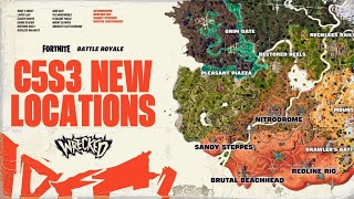 Fortnite Chapter 5 Season 3  Official Map Reveal