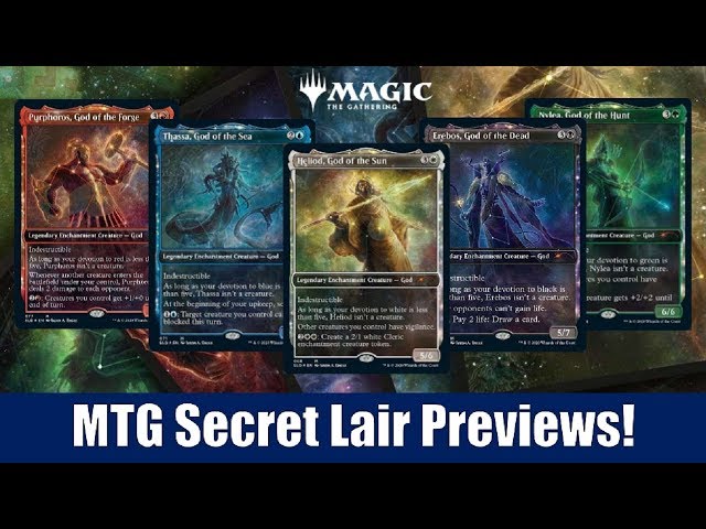 secret lair theros stargazing 1-5セット - マジック：ザ・ギャザリング