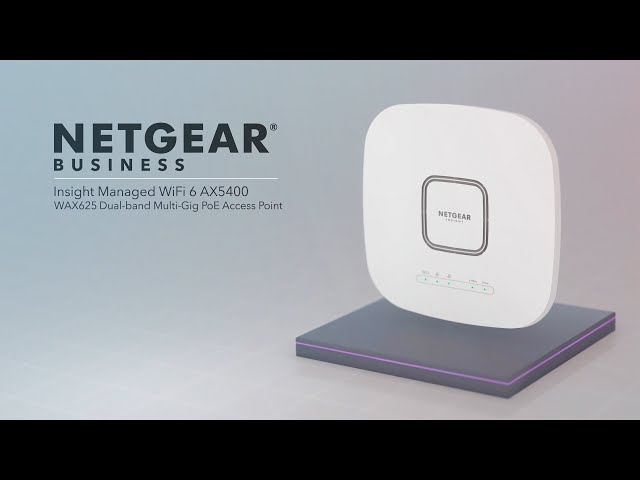 NETGEAR AX6000 Tri-Band PoE Multi-Gig WiFi 6 Access Point