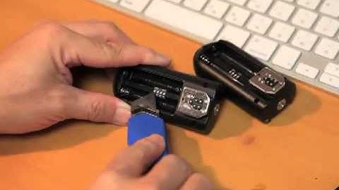 Wireless Flash Trigger Yongnuo RF-603C Unboxing