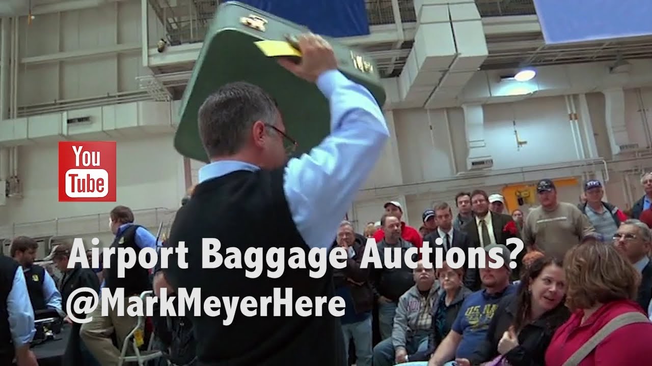 The future of Airport Baggage Auctions - YouTube