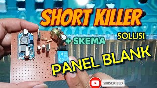 Membuat Short Killer | Penghancur Short Untuk Memperbaiki Panel Blank | Blank Panel Samsung