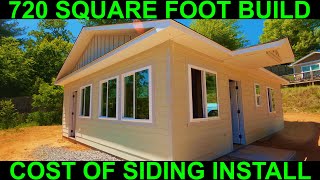 Cost of (Hardie Board) siding a small house