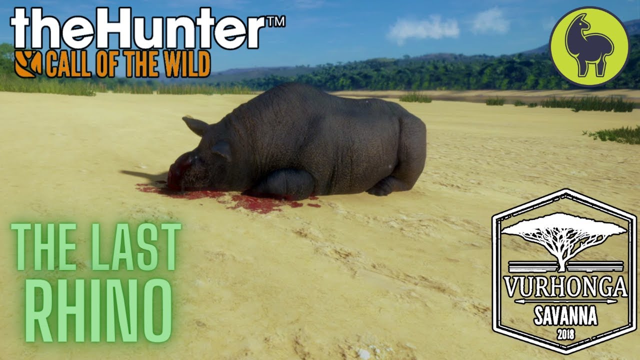 The Last Rhino, Vurhonga Savanna theHunter Call of the Wild (PS5 4K