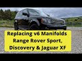 Replacing Cracked Inlet Manifolds on Range Rover Sport, Discovery 4 & Jaguar XF