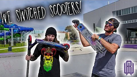 RAYMOND WARNER VS MAX PETERS SCOOT!!