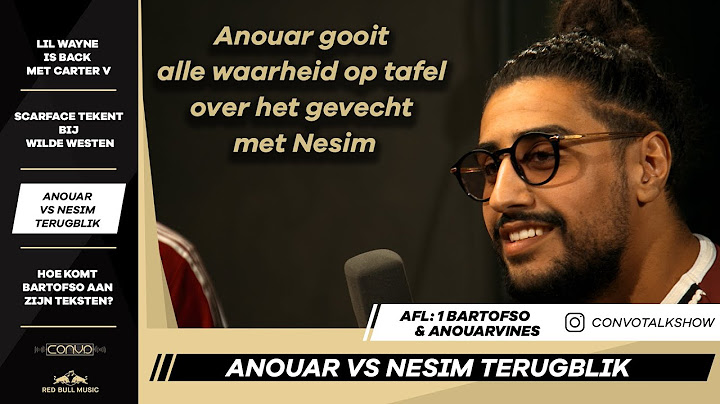 "NESIM NA GEVECHT FLAUWGEVALLEN IN KLEEDKAMER" - CONVO TALKSHOW