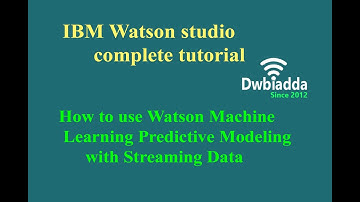 How to use Watson Machine Learning Predictive Modeling with Streaming Data | IBM Watson studio