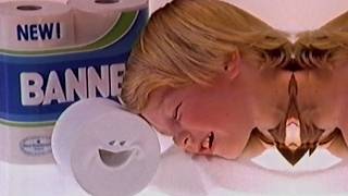 Banner Toilet Tissue - He LOVES to be Touched! (Commercial, 1984) 🧻 😆