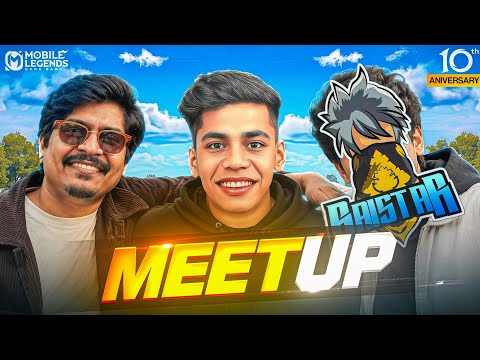 Raistar Face Reveal in Kolkata😳10th Anniversary Gyan × Rai × UG🔥MLBB 5v5 !!