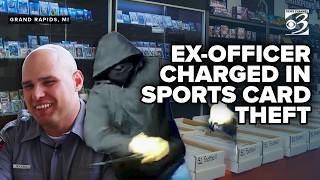 DOCS: Ex-Michigan officer found with over $20K worth of stolen sports cards after breakup