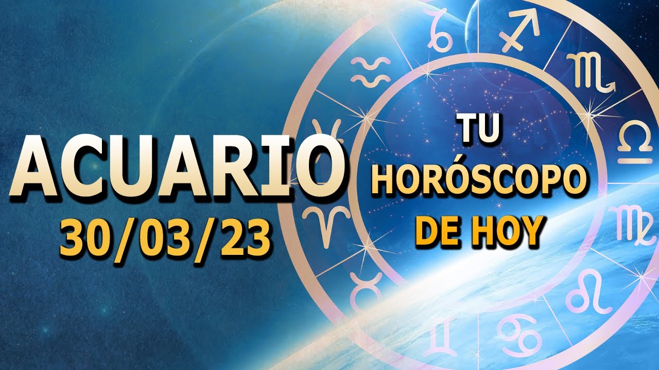 👀𝐄𝐬𝐭𝐞 𝐂𝐚𝐦𝐛𝐢𝐨 𝐓𝐞 𝐒𝐨𝐫𝐩𝐫𝐞𝐧𝐝𝐞𝐫á🌝Horóscopo de Hoy Acuario ♒30 de Marzo de