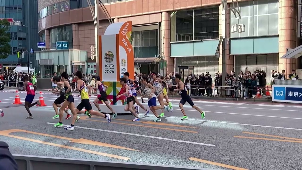 東京マラソン2026 上野折り返し ③