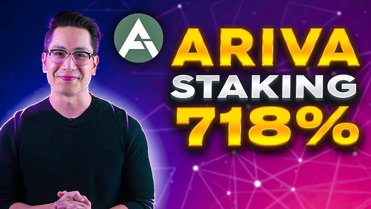 THE MOST PROFITABLE ARIVA coin STAKING at 718% 🚀ariva coin staking