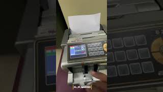 NOTE COUNTING MACHINE COLOUR SENSOR CHANGING AND CALIBRATION #youtubelearning #shorts
