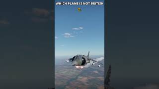 Which Plane Is NOT In The British Tech Tree?