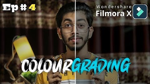 How to Color Grading in Filmora X in 2021 Bangla Tutorial