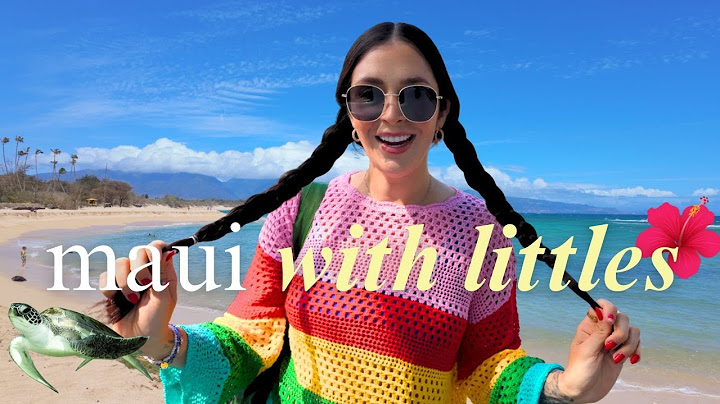 what it's REALLY like traveling with 2 babies to MAUI | SOLO MOM TRIP🌺