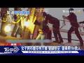 雙腳懸空! 女子爬上布魯克林大橋 警83km高空對峙1hr驚險救援｜TVBS新聞 @TVBSNEWS01