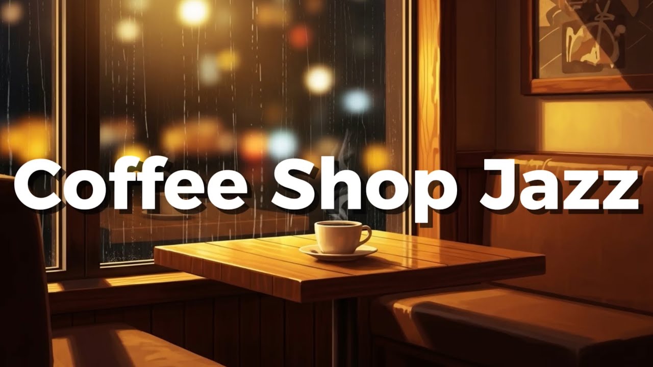 Coffee Shop Jazz ☕ Smooth Saxophone & Guitar Jazz for Study, Work & Relaxing