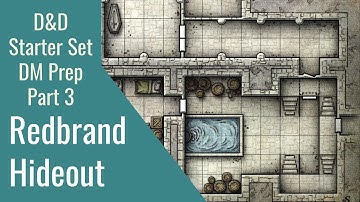 Redbrand Hideout - DnD Starter Set Adventure Guide (LMoP 5E)