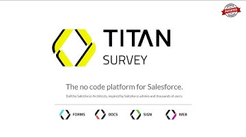 Smart Surveys for Salesforce/ Titan Survey’s Email Survey Overview