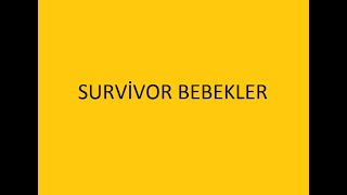 Survivor bebekler 1. Bölüm ödül oyunu part 1