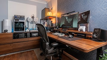 Mijn nieuwe hybride Mac & PC droombureau-opstelling 2024