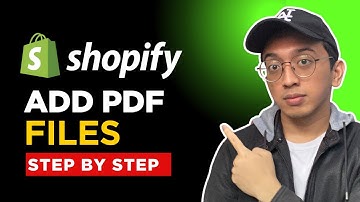 How to Upload PDF Files That Customers Can Download in Shopify | Add Downloadable PDFs
