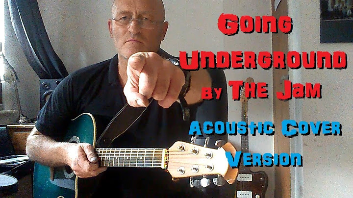 Going Underground Acoustic version - Acoustic performance video thumbnail