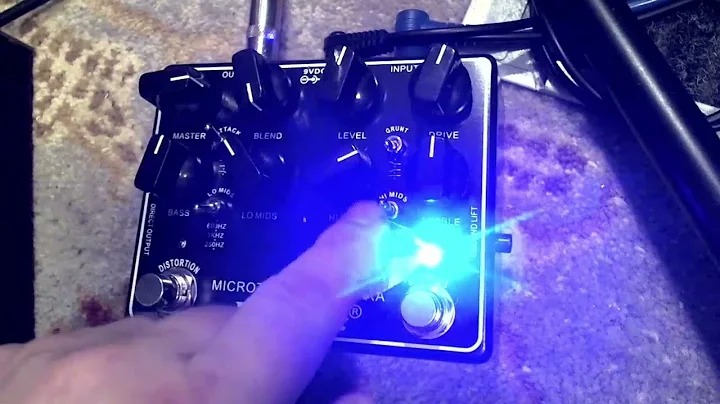 Guitar demo of demonfx microtubes d7k ultra - No talking