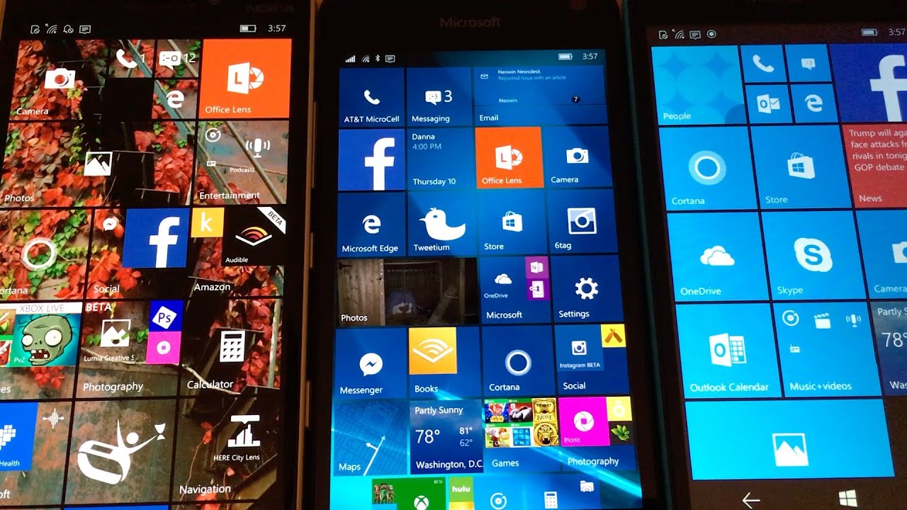 Hands on with Windows 10 Mobile build 10586.164