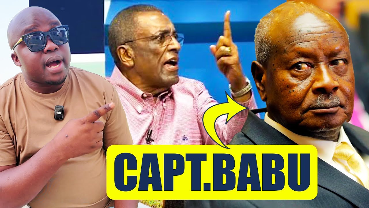Capt. Francis Babu Anyoose Nalangira Museveni 'Oli Mubbi, Walinaki Ngojja'  Kankaka Amwanukudde