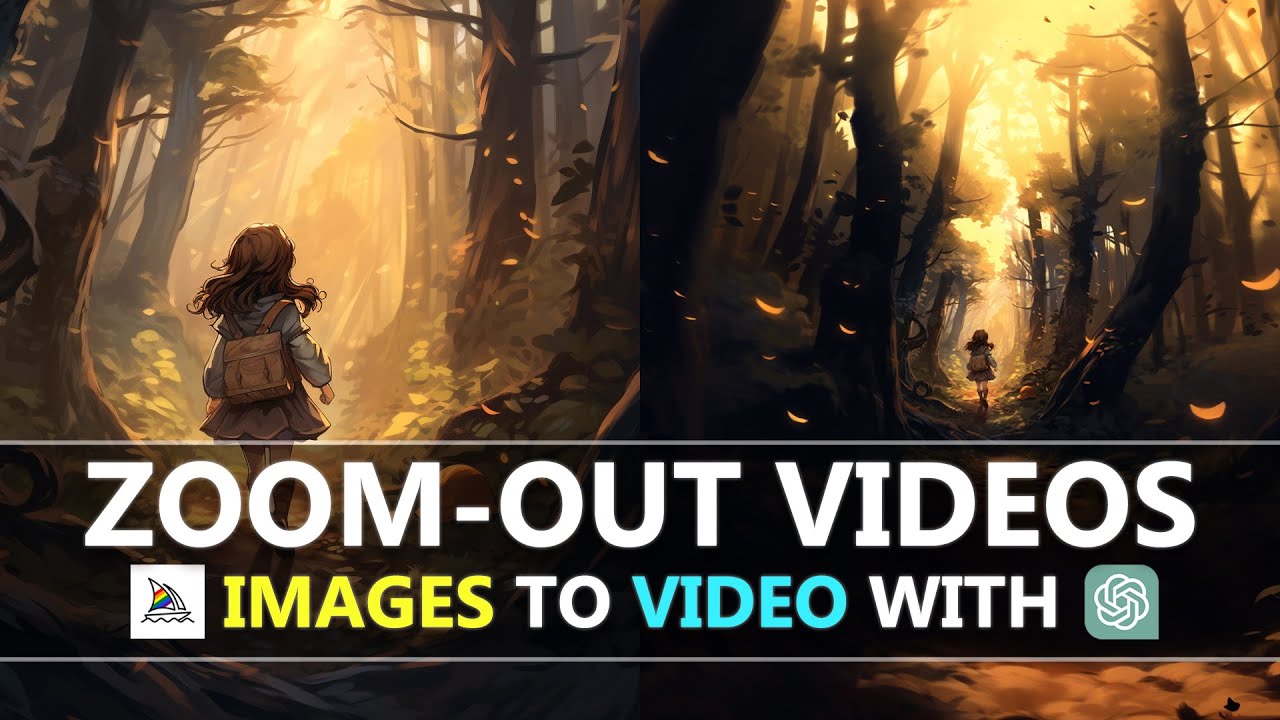 Transforming Midjourney Images into Zoom Out Videos with ChatGPT Code Interpreter