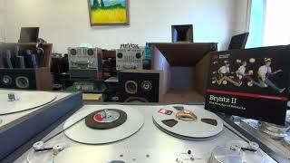 #Bryatz II, Passacaglia, #ZavalinkaRecords tape, #Studer A80R