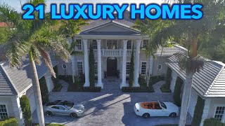 Tour 21 MEGA Mansions in Florida! | Southwest Ranches  Davie  Weston