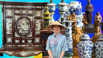 Clip 374 (21/08/2024) Tủ Thờ Cẩn Ốc Xà Cừ, Đồ Xưa Cũ, Đồ Cổ Xưa Cần Thơ | Đồ Xưa Cổ Nghệ Việt