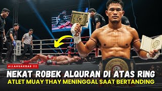 Download Lagu MERINDING ‼️ JUARA DUNIA MUAY THAY TEWAS MENGENASKAN USAI ROBEK AL-QURAN DIATAS RING - SEJARAH ISLAM MP3