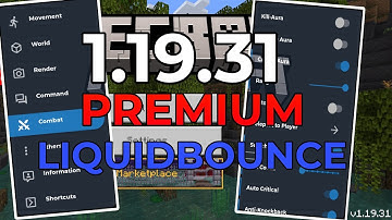 LiquidBounce 1.19.31 Infinite Premium | NO ADS | Toolbox 1.19.31  (32 BIT SUPPORT)