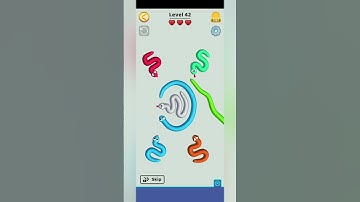 Tangled snakes level 42#ammycandycrush #shorts #mobilegame #puzzlegame #gameplay